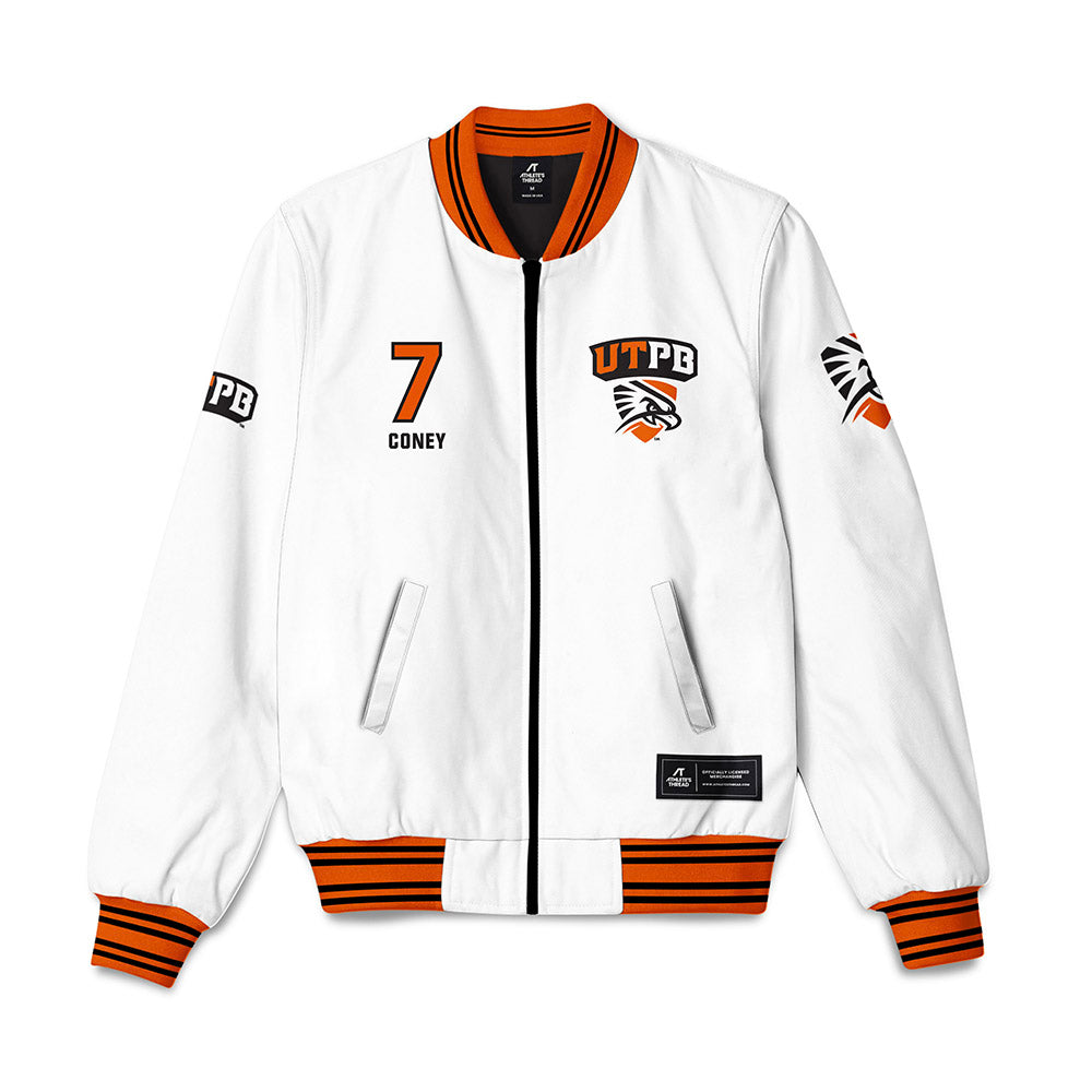 UTPB - NCAA Football : Kharell Coney - Bomber Jacket-0