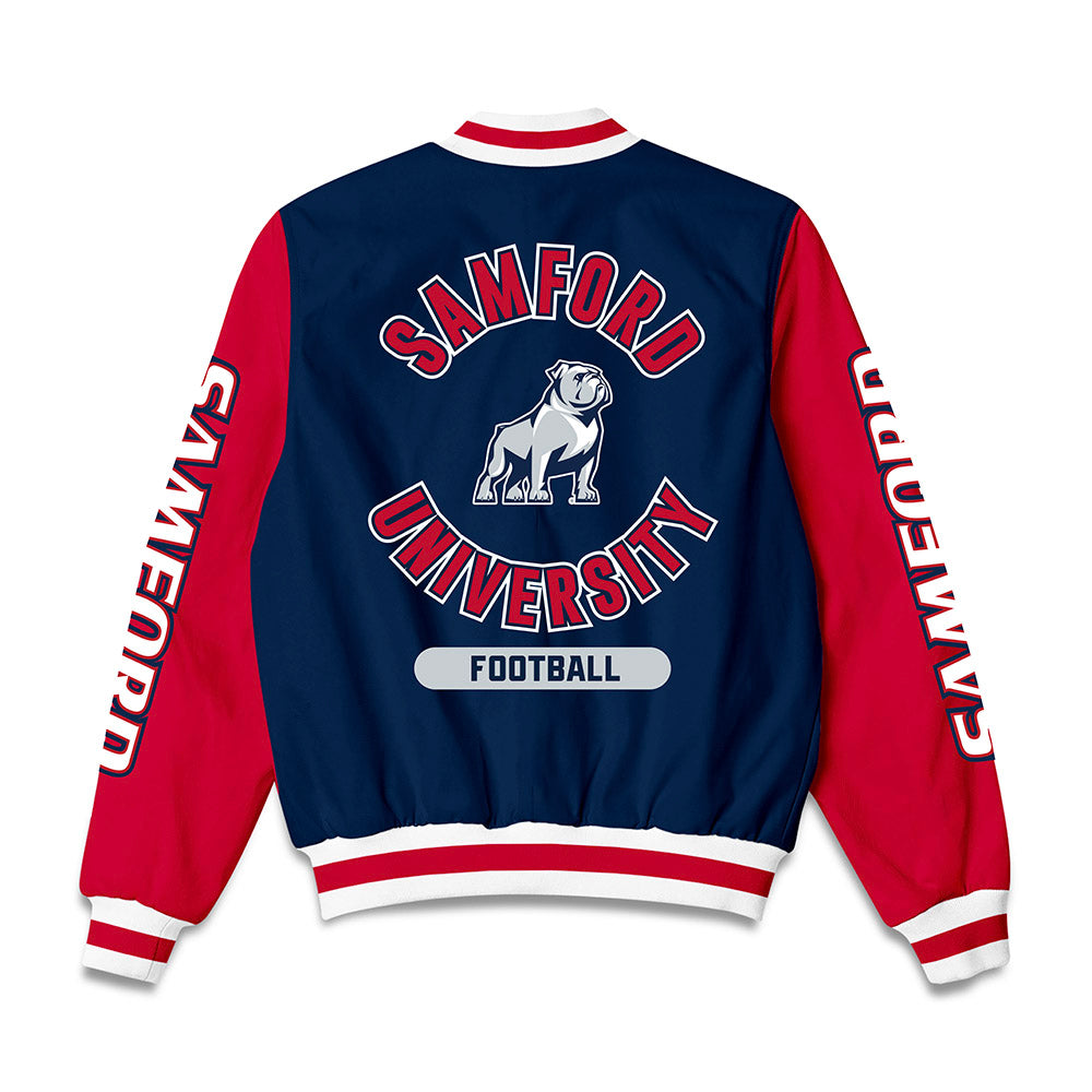 Samford - NCAA Football : Tyler Douthit - Bomber Jacket-1