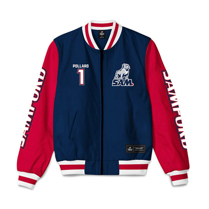 Samford - NCAA Football : Dontae Pollard - Bomber Jacket