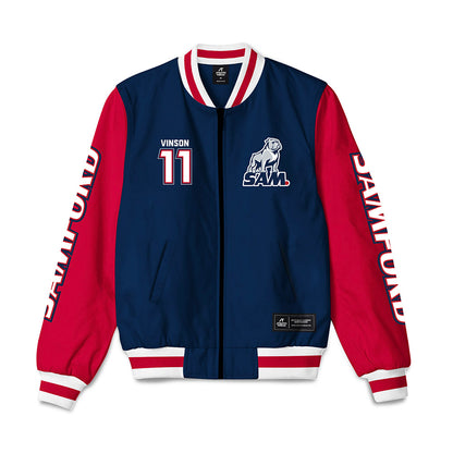 Samford - NCAA Football : Rayf Vinson - Bomber Jacket