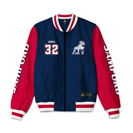 Samford - NCAA Football : Noah Jones - Bomber Jacket-0