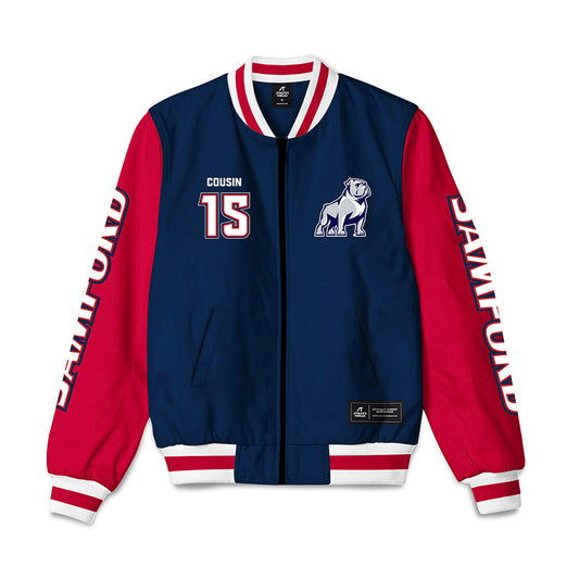 Samford - NCAA Football : Iaan Cousin - Bomber Jacket-0