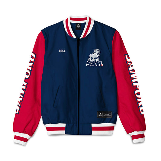 Samford - NCAA Men's Track & Field : Reese Bell - Bomber Jacket