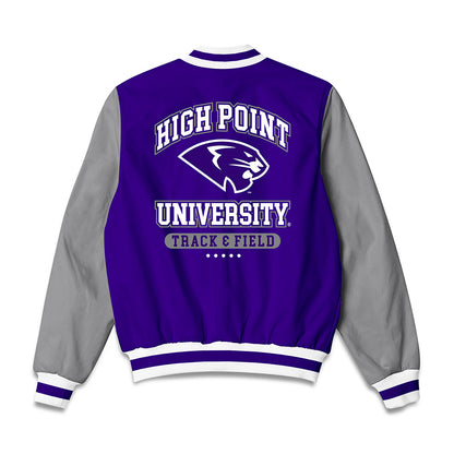 High Point - NCAA Men's Track & Field : A'lajuwan Robinson -  Bomber Jacket