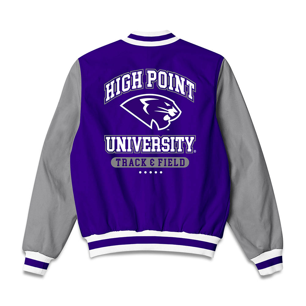 High Point - NCAA Women's Track & Field : Ashari Pearson - Bomber Jacket-1