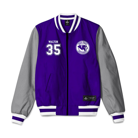 High Point - NCAA Baseball : Wade Walton - Bomber Jacket-0