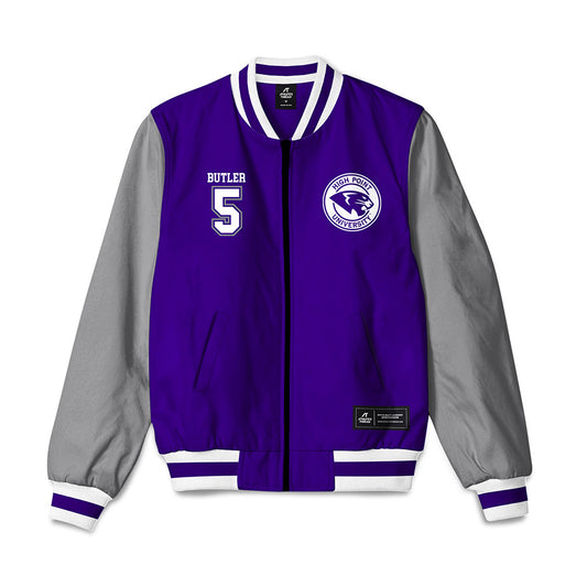 High Point - NCAA Baseball : Cordarius Butler - Bomber Jacket-0