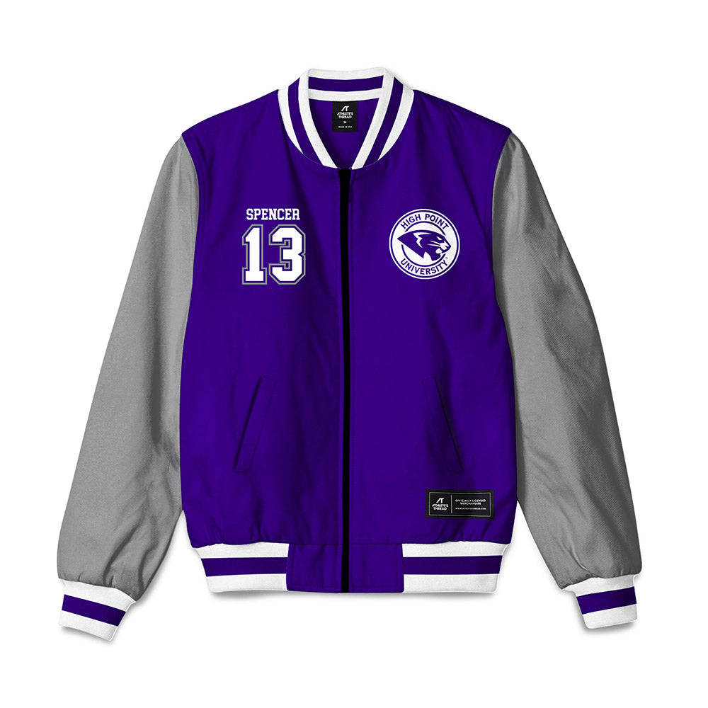 High Point - NCAA Women's Basketball : Macy Spencer - Bomber Jacket-0