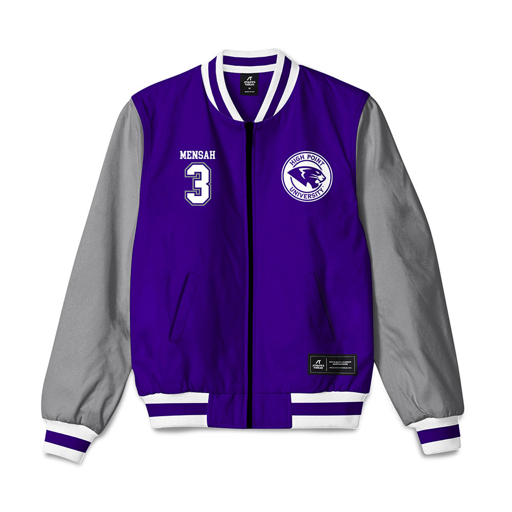 High Point - NCAA Men's Soccer : Desmond Mensah - Bomber Jacket-0