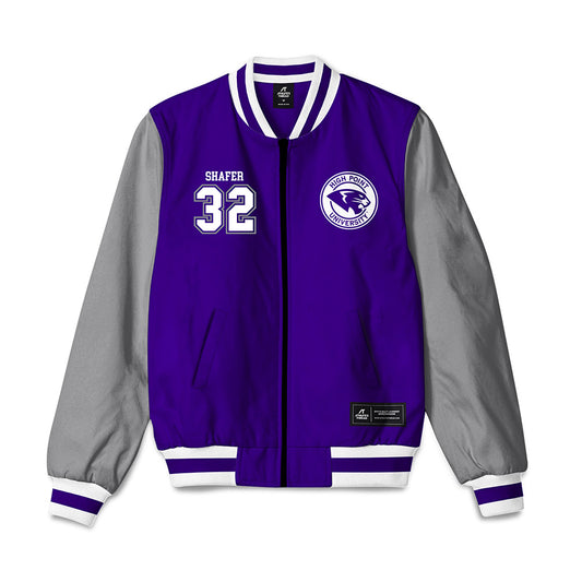 High Point - NCAA Baseball : Tyler Shafer - Bomber Jacket-0