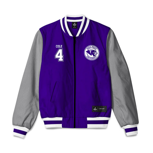 High Point - NCAA Women's Basketball : Sanai Cole - Bomber Jacket-0