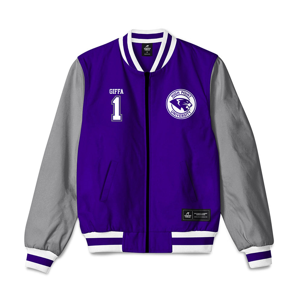 High Point - NCAA Men's Basketball : Kezza Giffa -  Bomber Jacket