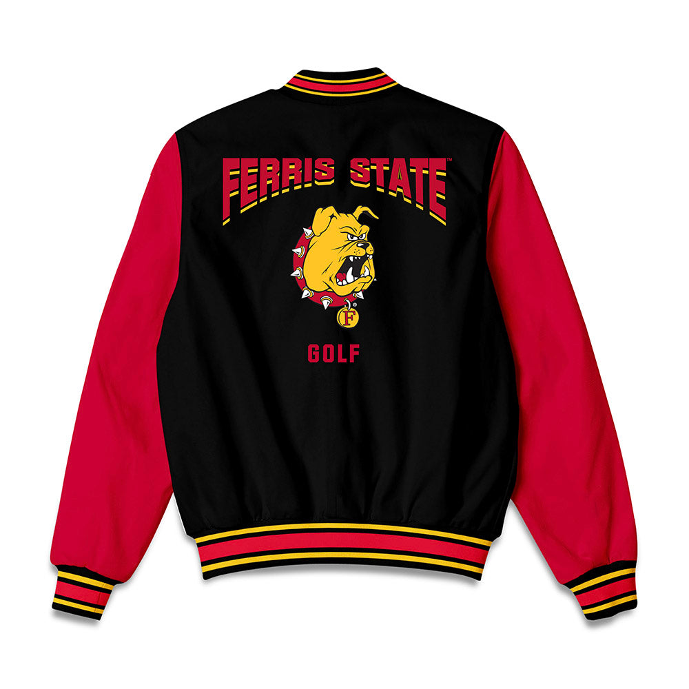 Ferris State - NCAA Men's Golf : Ray Dress - Bomber Jacket-1