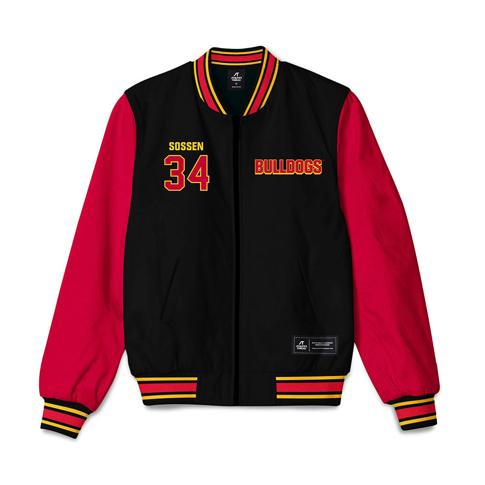 Ferris State - NCAA Football : Finn Sossen - Bomber Jacket-0