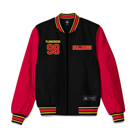 Ferris State - NCAA Football : Jake Plamondon - Bomber Jacket