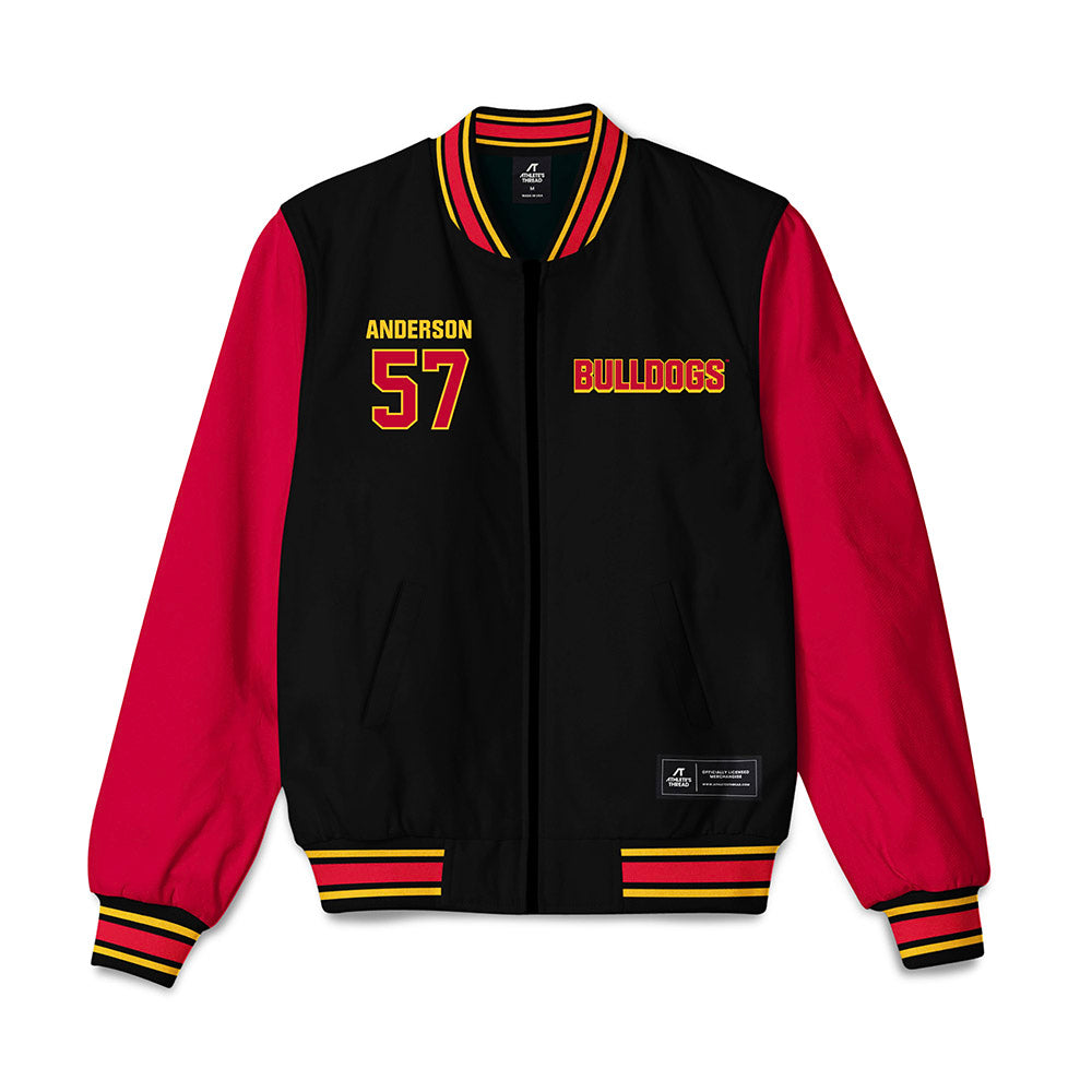 Ferris State - NCAA Football : Derek Anderson - Bomber Jacket-0
