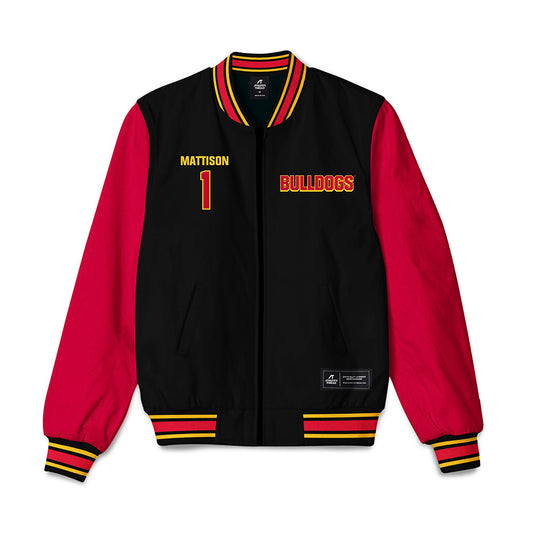 Ferris State - NCAA Football : Gyasi Mattison - Bomber Jacket-0
