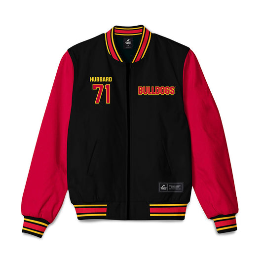 Ferris State - NCAA Football : Bubba Hubbard - Bomber Jacket-0