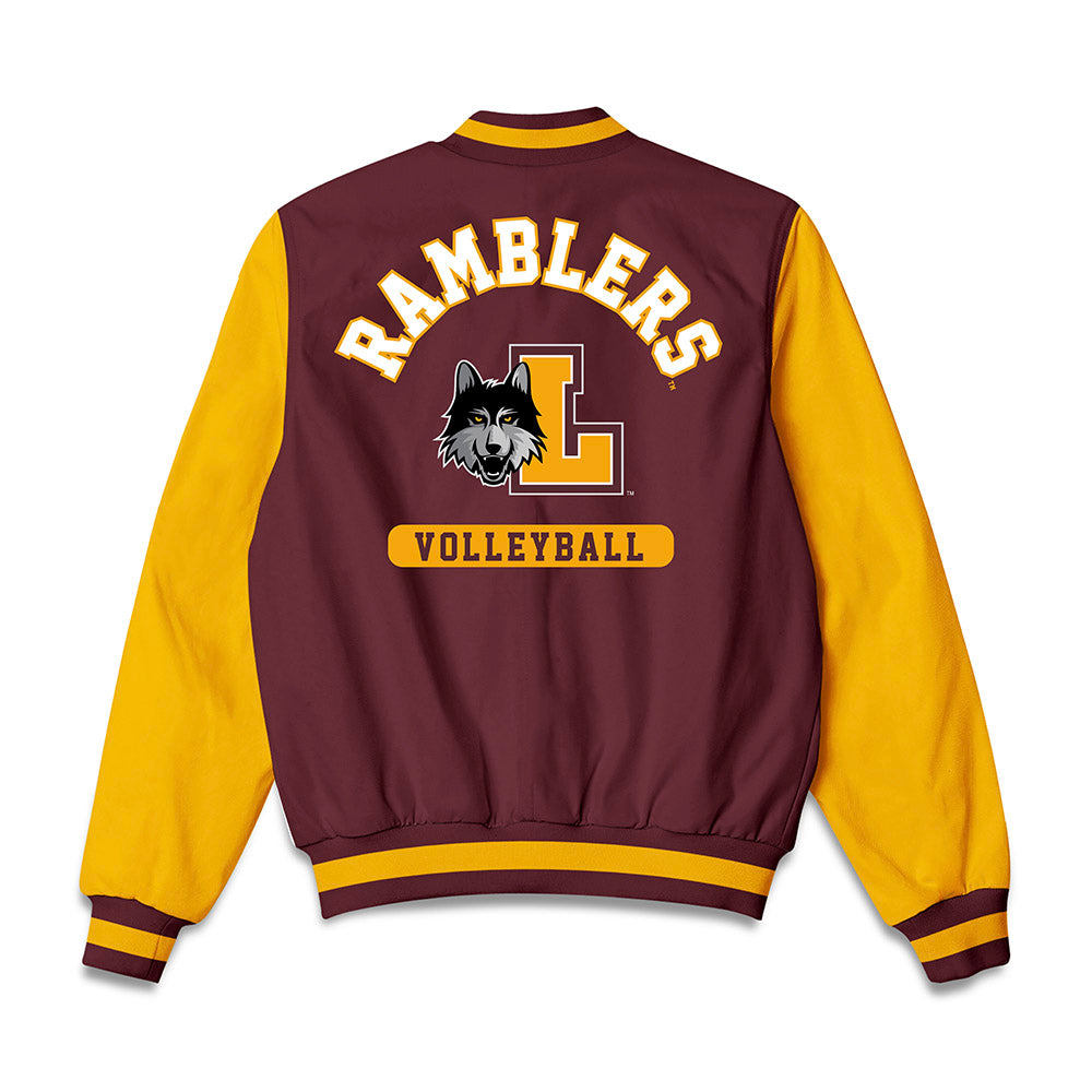 Loyola - NCAA Women's Volleyball : Claire van den Herik - Bomber Jacket