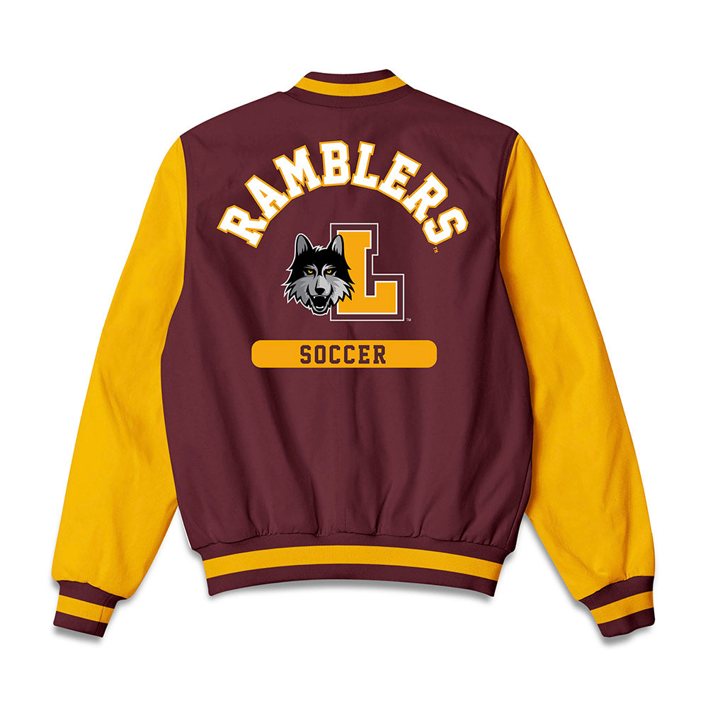 Loyola - NCAA Women's Soccer : Sally Patton - Bomber Jacket-1