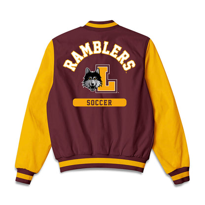 Loyola - NCAA Men's Soccer : Nemanja Pozder - Bomber Jacket-1