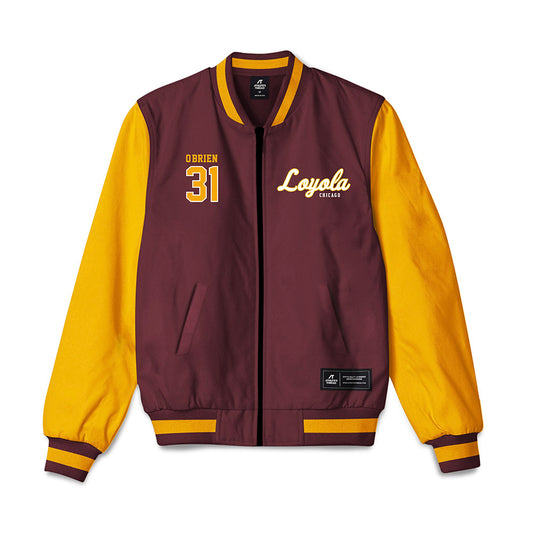 Loyola - NCAA Men's Volleyball : Gavin O'Brien - Bomber Jacket-0