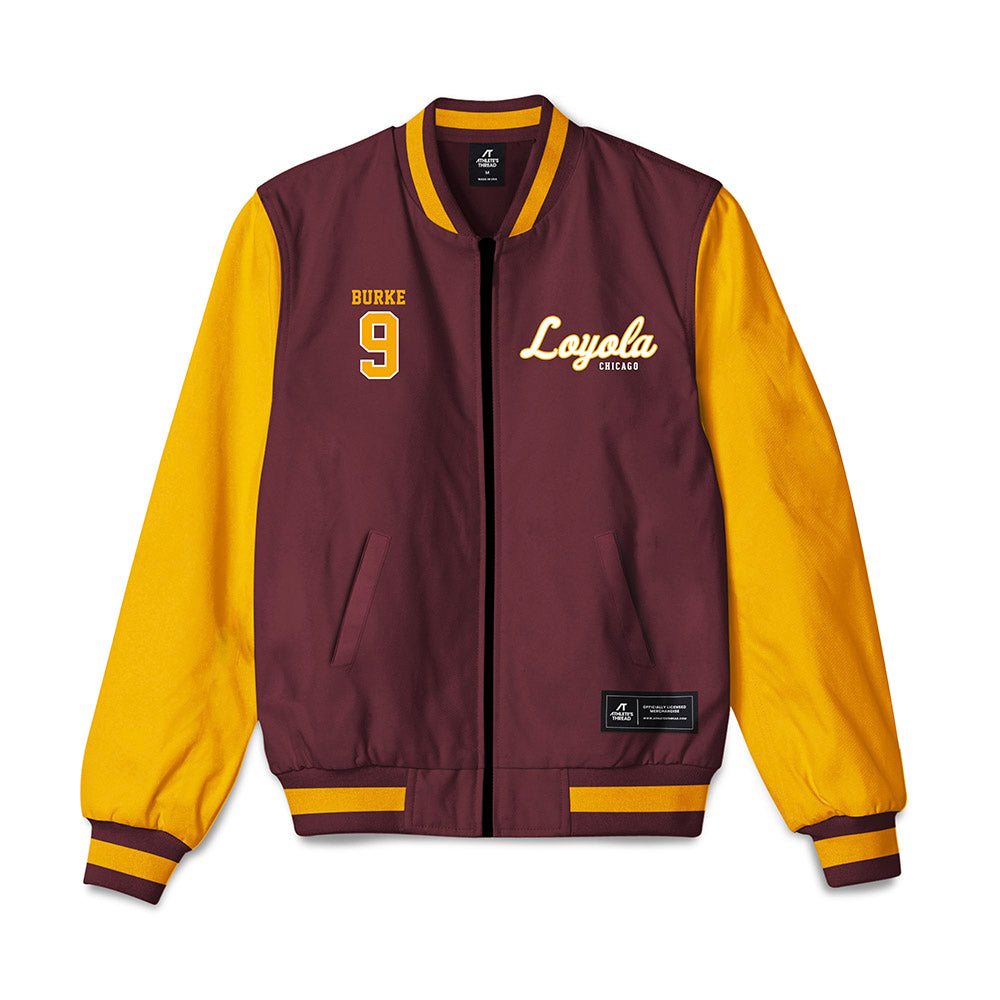 Loyola - NCAA Women's Volleyball : Kaitlyn Burke - Bomber Jacket
