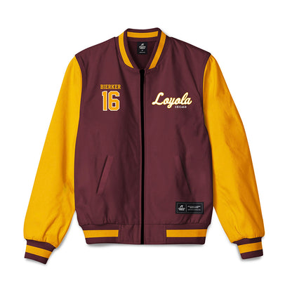 Loyola - NCAA Women's Soccer : Skye Bierker - Bomber Jacket-0