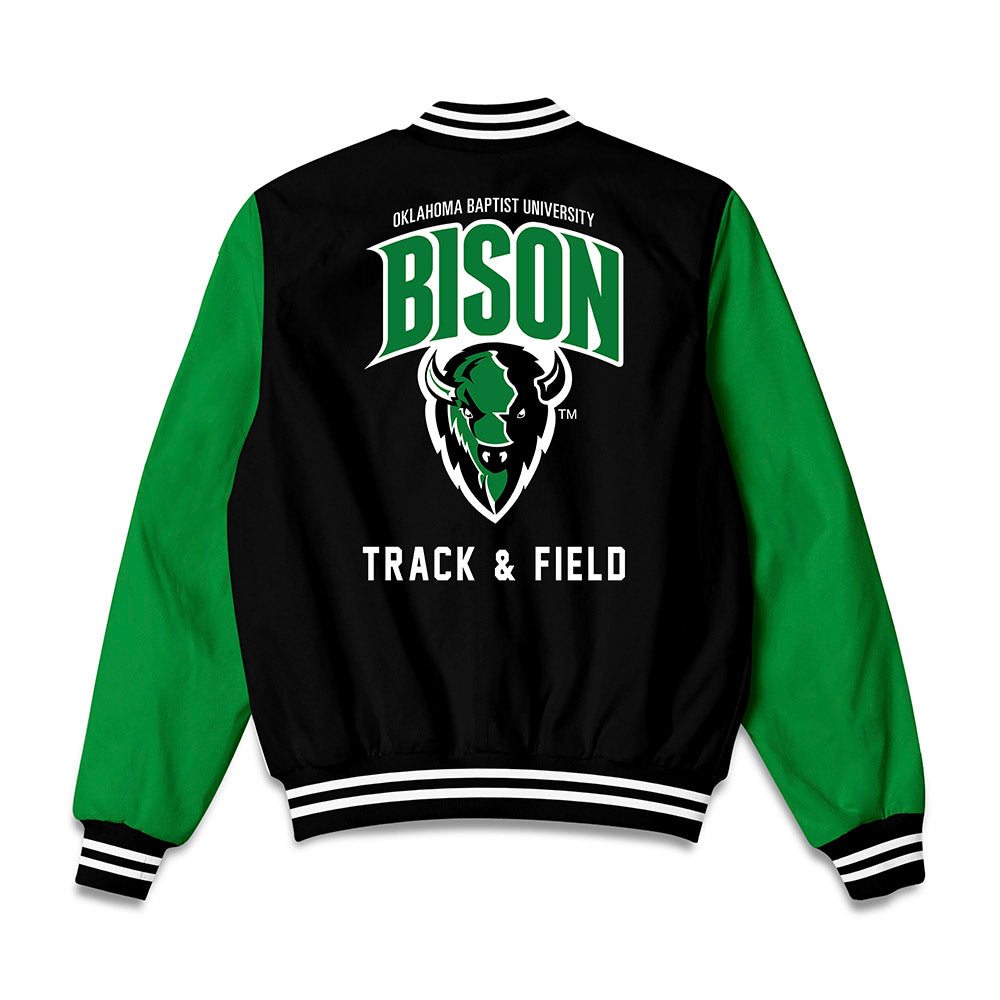 OKBU - NCAA Men's Track & Field : Caden Martin - Bomber Jacket