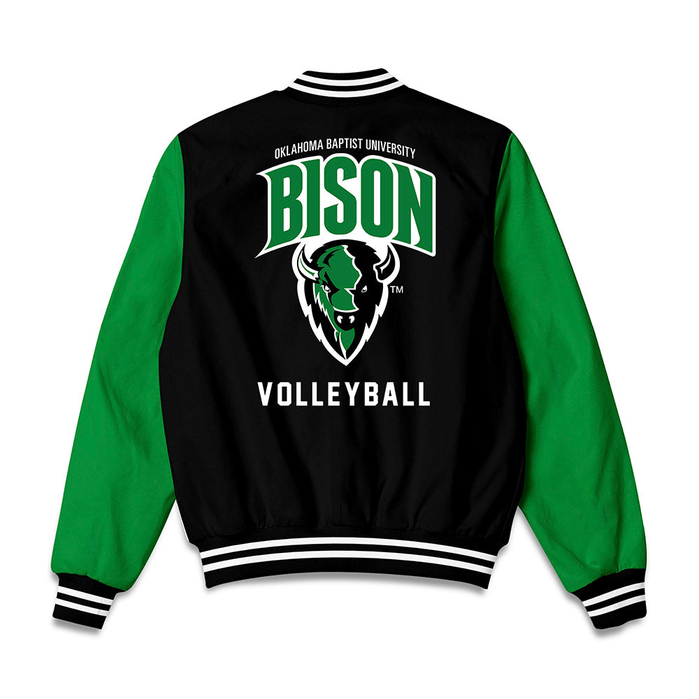OKBU - NCAA Women's Volleyball : Taegan Paxton - Bomber Jacket-1