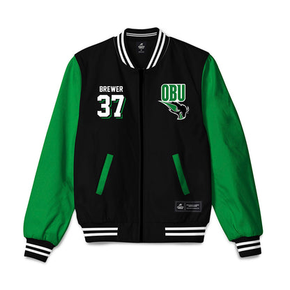 OKBU - NCAA Football : Brady Brewer - Bomber Jacket-0