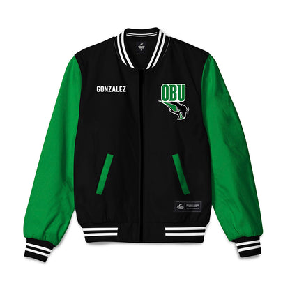 OKBU - NCAA Women's Track & Field : Analisee Gonzalez - Bomber Jacket-0
