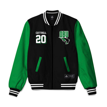 OKBU - NCAA Women's Basketball : Taryn Cottrell - Bomber Jacket-0