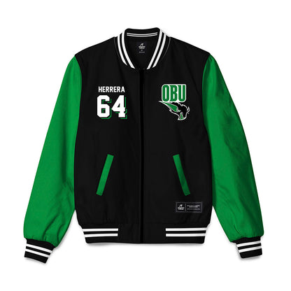 OKBU - NCAA Football : Marco Herrera - Bomber Jacket-0