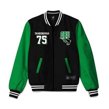 OKBU - NCAA Football : Caden Tahbonemah - Bomber Jacket