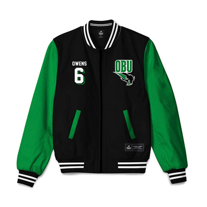 OKBU - NCAA Football : Ernest Owens - Bomber Jacket-0
