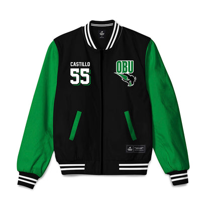 OKBU - NCAA Football : Kaden Castillo - Bomber Jacket-0