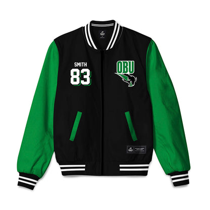 OKBU - NCAA Football : TJ Smith - Bomber Jacket-0