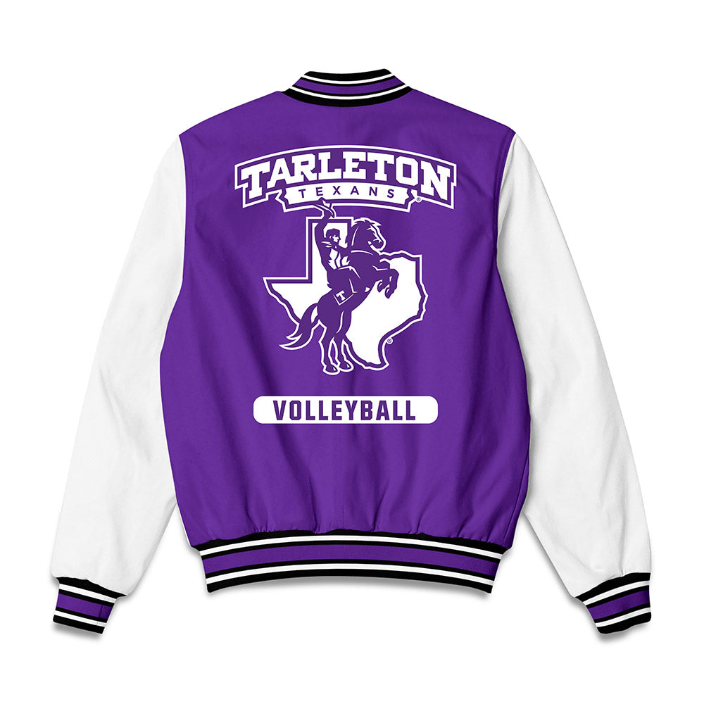 Tarleton State - NCAA Women's Volleyball : Teya Nguyen - Bomber Jacket-1