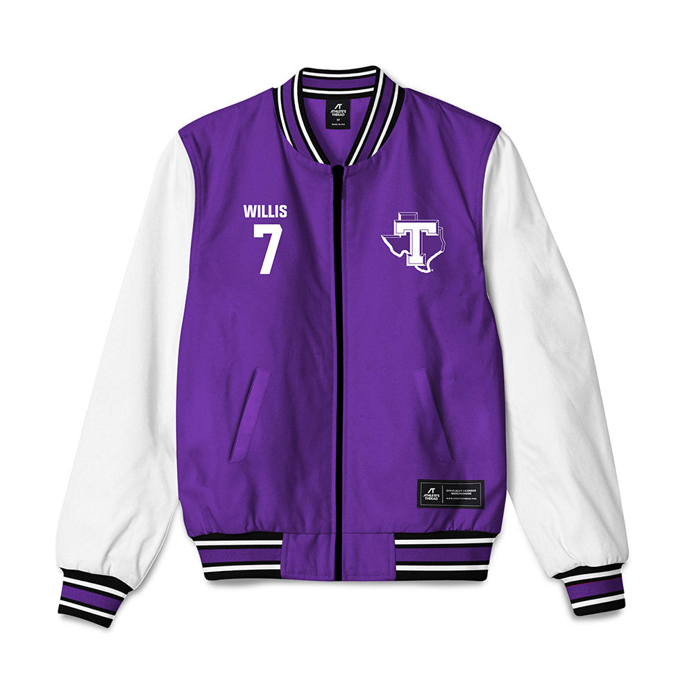 Tarleton State - NCAA Football : Marquis Willis - Bomber Jacket-0