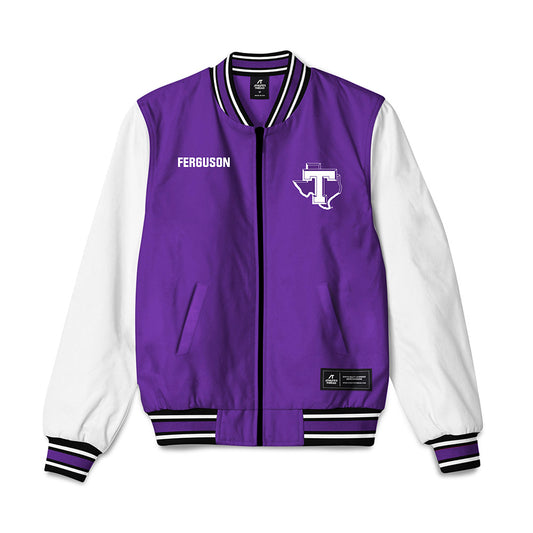 Tarleton State - NCAA Men's Track & Field : Jordan Ferguson - Bomber Jacket-0