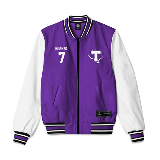 Tarleton State - NCAA Softball : Haley Hughes - Bomber Jacket-0