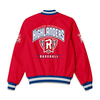 Radford - NCAA Baseball : Jacob Flicek - Bomber Jacket