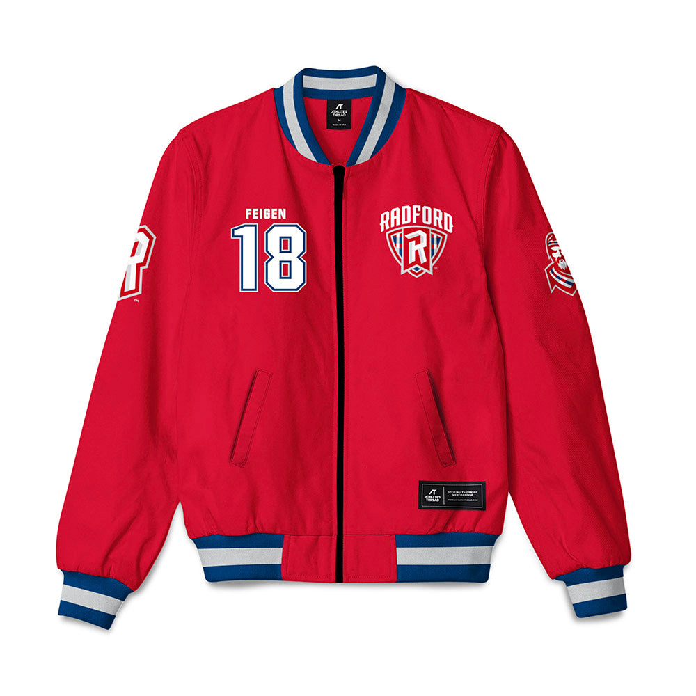  - NCAA Softball : Kelley Feigen - Bomber Jacket-0