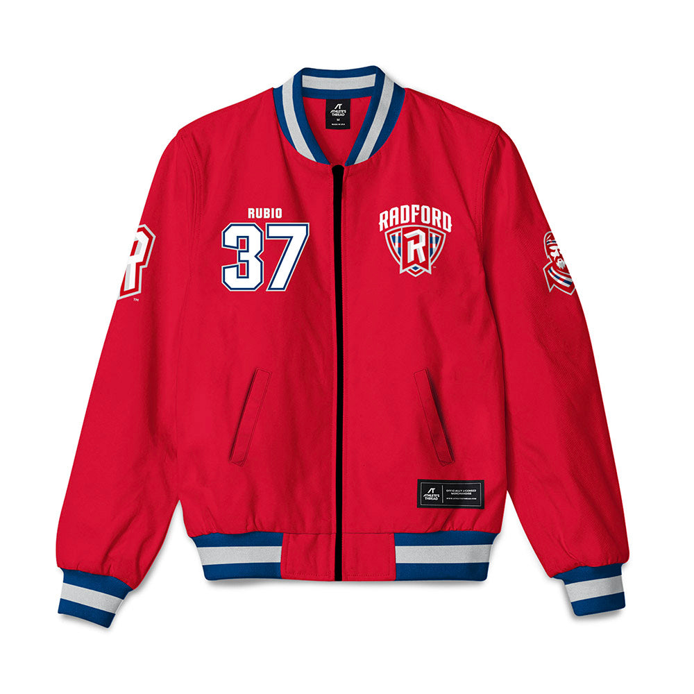 Radford - NCAA Men's Soccer : Cesar Rubio - Bomber Jacket-0