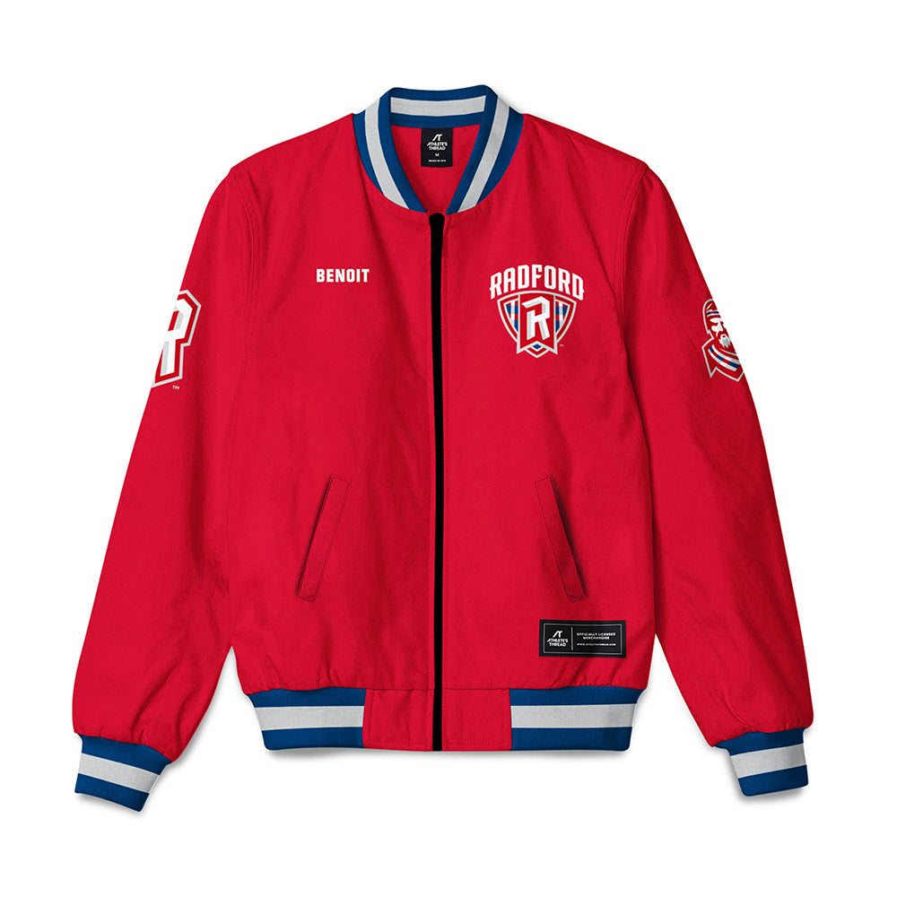 Radford - NCAA Men's Cross Country : Jack Benoit - Bomber Jacket-0