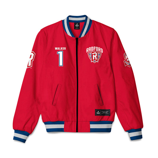 Radford - NCAA Men's Basketball : Zion Walker - Bomber Jacket