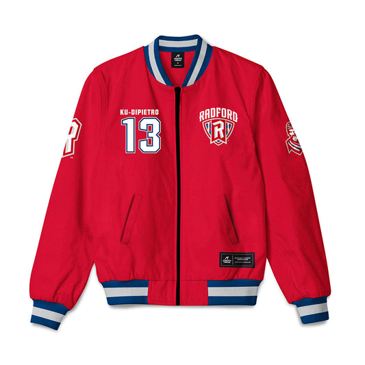 Radford - NCAA Women's Soccer : Hope Ku-DiPietro - Bomber Jacket-0