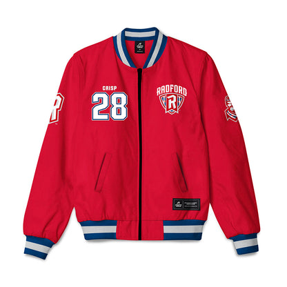 Radford - NCAA Baseball : Kyle Crisp - Bomber Jacket-0