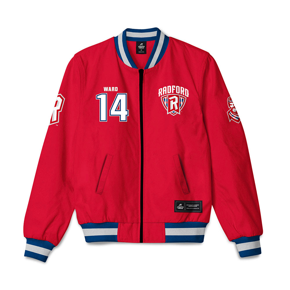 Radford - NCAA Baseball : James Ward - Bomber Jacket-0